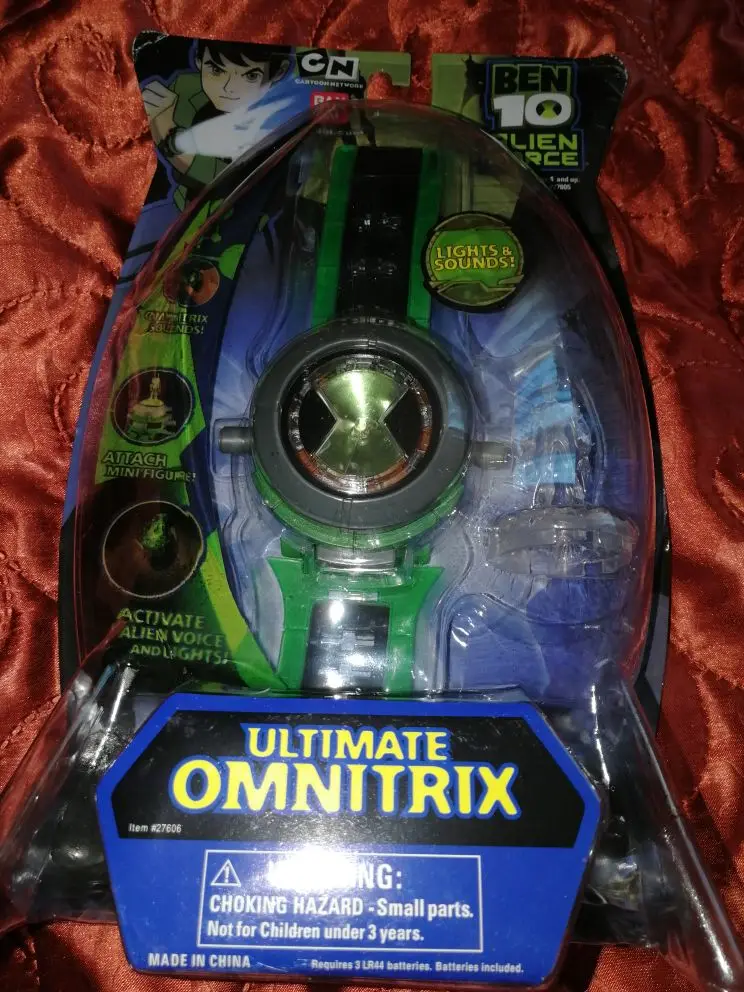 Ben 10 Ultimate Omnitrix часы стиль Япония проектор часы бан дай подлинные Ben10 часы игрушки кукла подарок