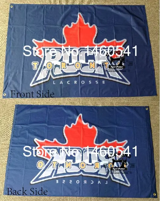 Toronto Rock Flag 3ft X 5ft Polyester Lacrosse National Lacrosse League