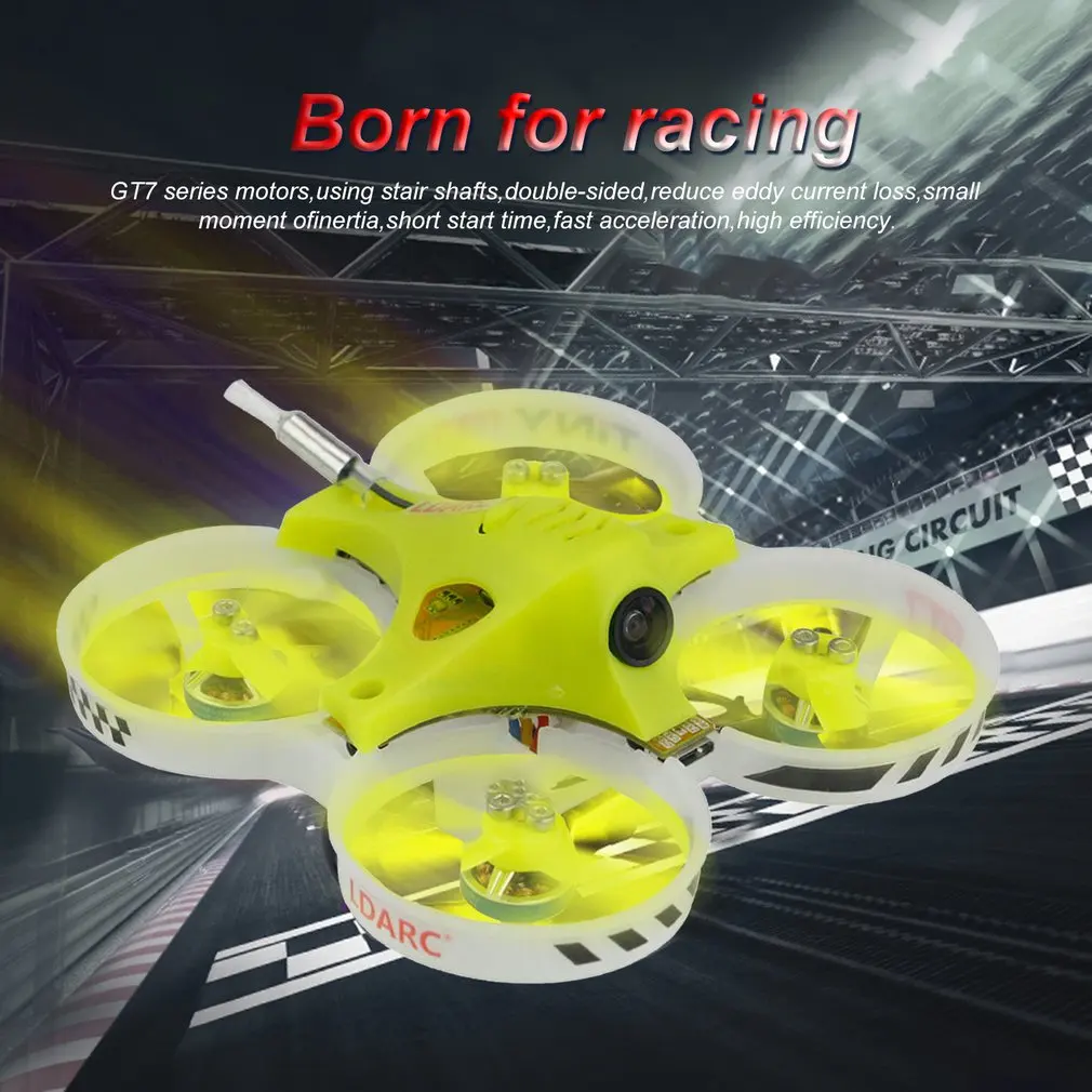 LDARC TINY GT8 V2 AC900 S-FHSS+D16 FPV Racing Drone Betaflight F3 10A Blheli_S 800TVL Cam 5.8G 25mW VTX 2S Receiver