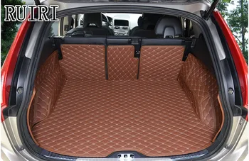 

Good quality! Special car trunk mats for Volvo XC60 2017-2009 waterproof boot carpets cargo liner for XC60 2014,Free shipping