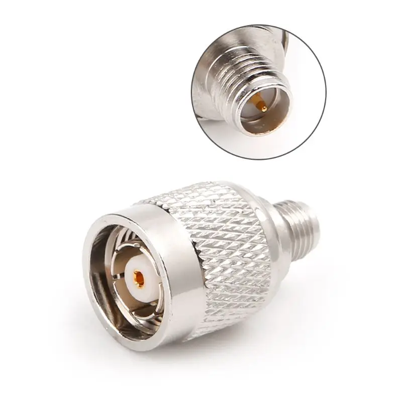 

1pc RP-TNC Male Plug To RP-SMA Female Jack RF Connector Coaxial Converter Adapter