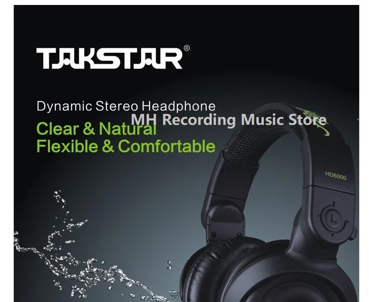 Takstar HD6000/HD 6000 динамические стерео наушники монитор Музыка DJ гарнитура Hifi высокое качество