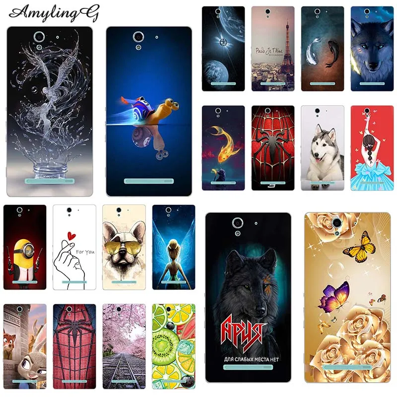

For Sony Xperia C3 Case Silicone Cover for Sony Xperia C3 D2533 Cases 3D Relief Soft TPU Mobile Phone Bag for Sony C3 D2533 Case