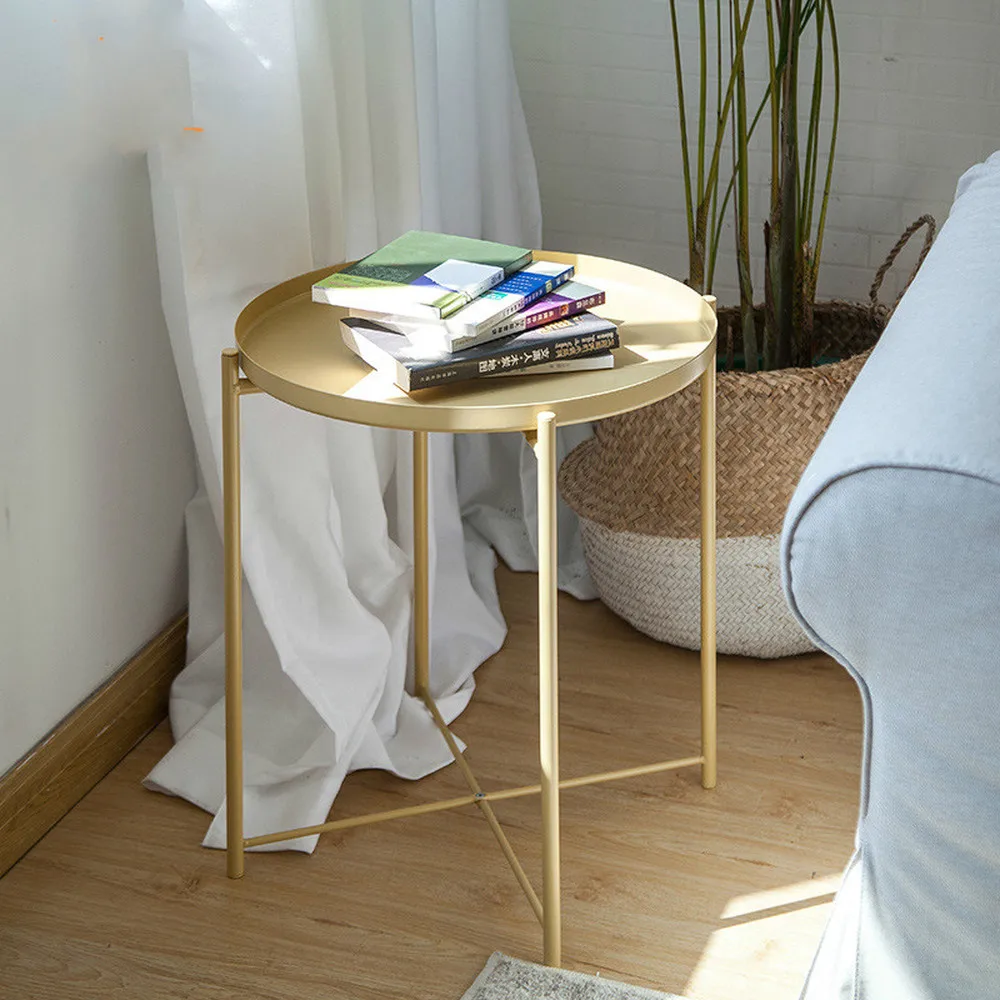 Nordic gold metal tea table table sitting room sofa edge GuiJiao several bedroom the head of a bed side table LM12211043 Nordic gold metal tea table table sitting room sofa edge GuiJiao several bedroom the head of a bed side table LM12211043