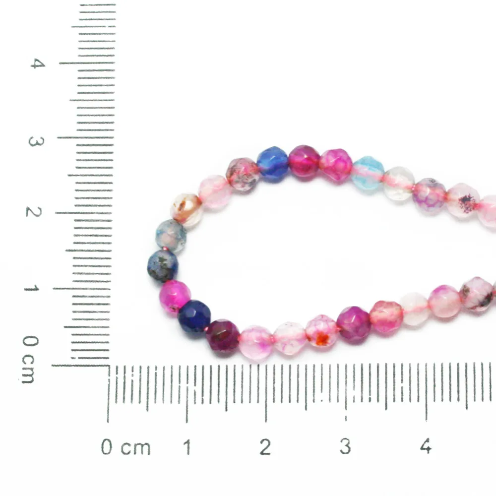 NiceBeads натуральный камень 4 мм 95 шт граненные драгоценные камни бусины 15 &quotвыбрать