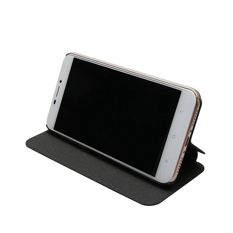 Простой Моды Корпусов Мобильных Телефонов Для Oukitel U20 Плюс PU Кожа Флип Case