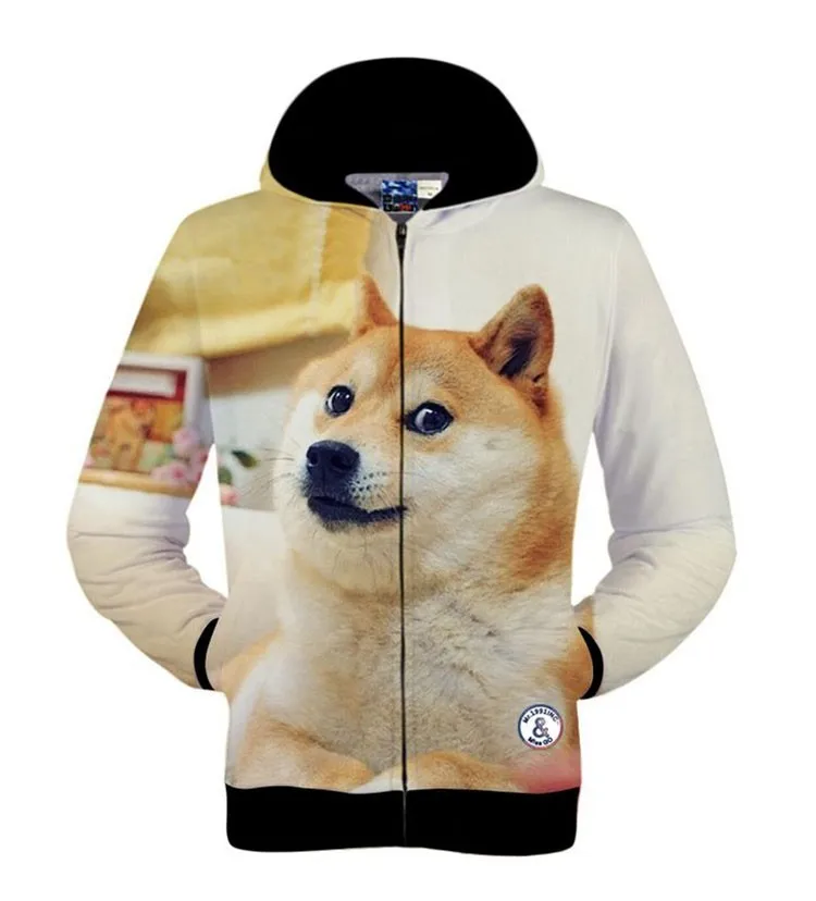 3D Hoodies Sweatshirt Men Harajuku Cute Funny Dog Cat Wolf Tiger Lion Panda Animal Print Hoodie Sportswear Autumn Coat Outerwear (55)