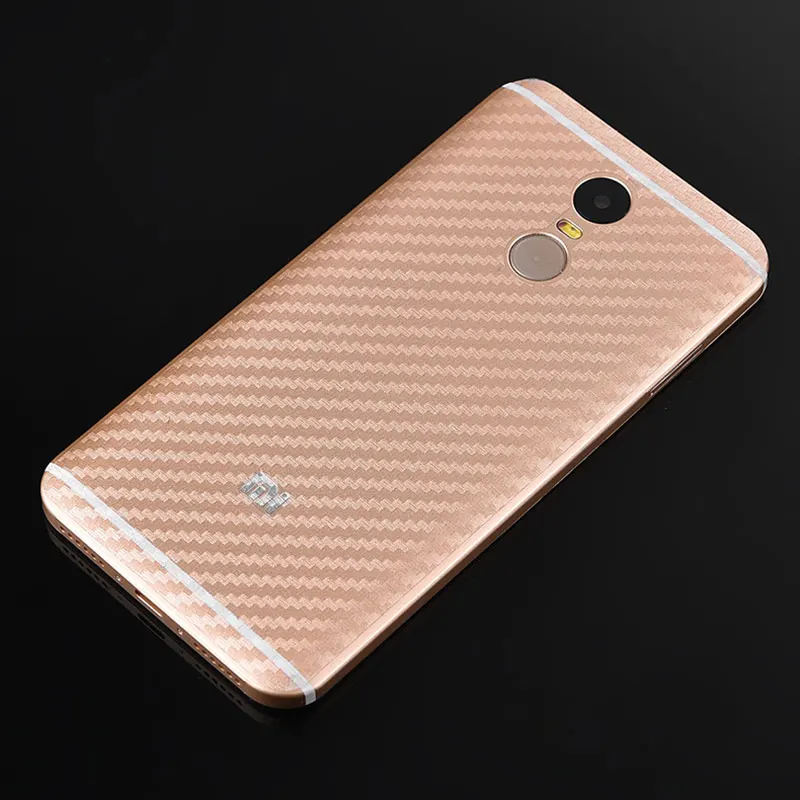 NYFundas 10 шт. Защитная пленка для задней панели из углеродного волокна Xiaomi Redmi 4X 5 plus mi