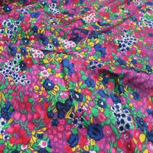 Новое поступление, простая шелковая атласная Красивая маленькая рубашка с цветочным принтом, цельнокроеное платье, шелковый шарф ручной работы