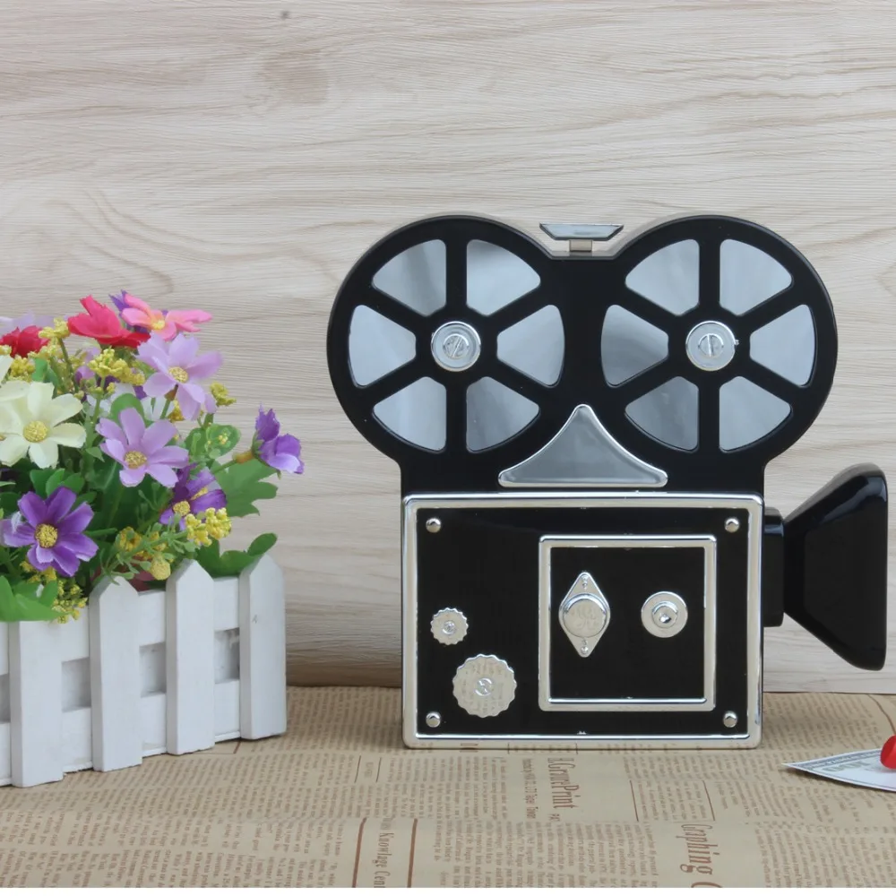 

Acrylic Evening Bag Clutch Purse Personality Lady European and American Unique Camera Shaped Shoulder Handbag Crossbody Bag