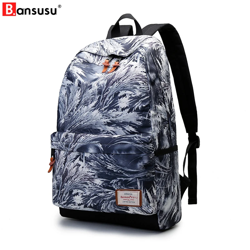 

Flower Printing Women Backpacks Korean Preppy Style School Bags for Teenage Girl Casual Street Should Bag female Travel Backpack