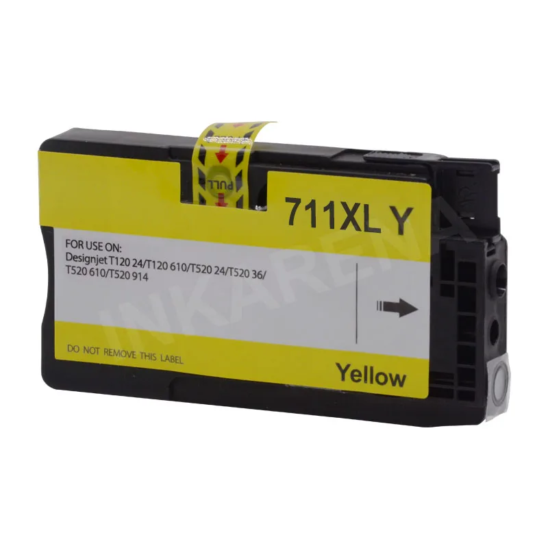 INKARENA 3 комплекта полная фотография 711 XL 711XL для HP711 струйного картриджа HP711XL Designjet