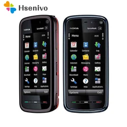 Разблокированный телефон Nokia 5800 xpressmusic 3,2 MP камера GPS WIFI FM радио Bluetooth один год гарантии Бесплатная доставка