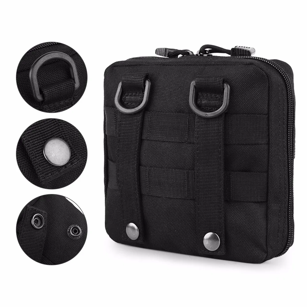 Muti-functional 1000D Molle Admin Magazine Storage Men's Tactical Pouch For Air Gun Pistol Holster Bag Hunting accessories Muti-functional 1000D Molle Admin Magazine Storage Men's Tactical Pouch For Air Gun Pistol Holster Bag Hunting accessories