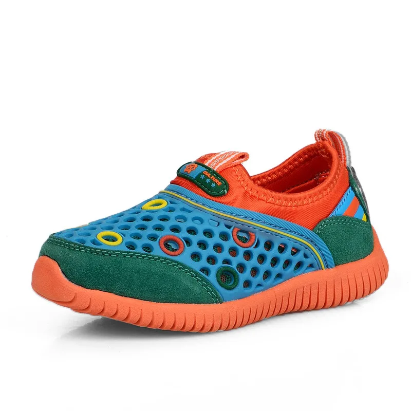 2016 Summer New Light breathalbe Mesh Children Single Net Baby Kids Sports Shoes font b Sneakers