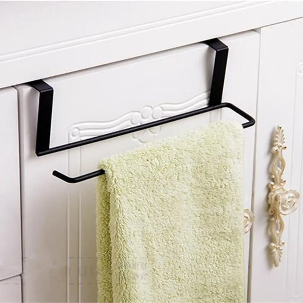 Kitchen Roll Paper Towel Holder Storage Rack Sundries Organizer Home