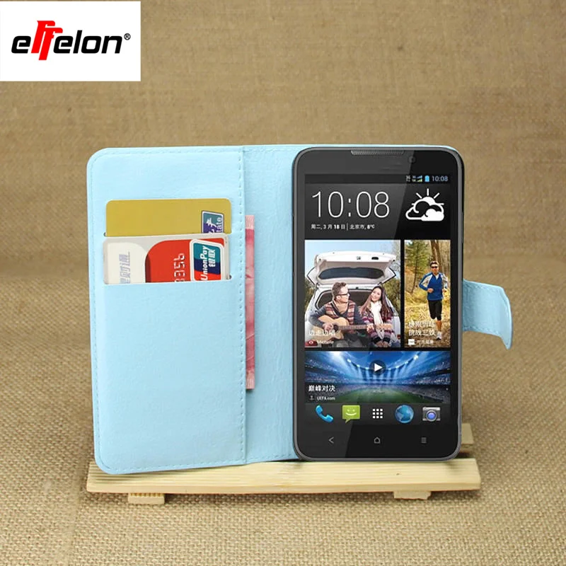 Effelon Desire 516 flip case litchi texture PU Leather
