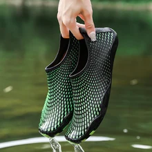 Классические слипоны, туфли-сабо для сада, женские быстросохнущие летние пляжные тапки, открытые Вьетнамки, мужские ботинки для воды