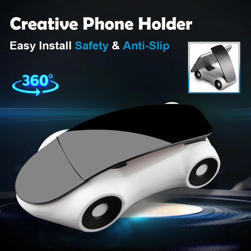 

Car-Styling Car Phone Holder For iPhone XS Max Samsung Huawei Xiaomi Mount Dashboard Mobile Smartphone Support Cell in Car GPS