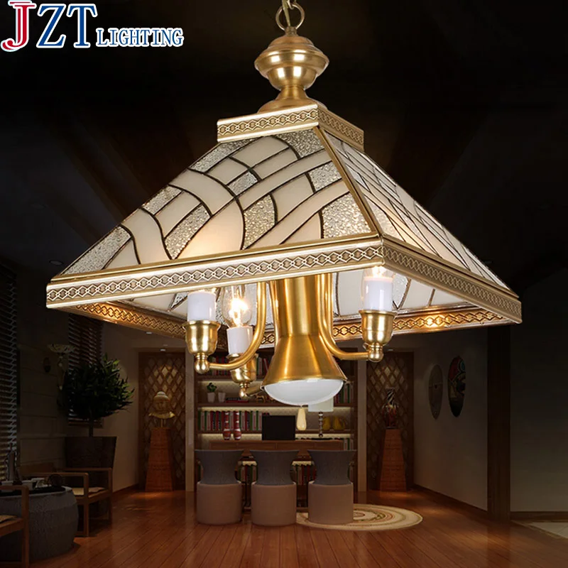 

M Full Copper Pendant Light Copper Lamp Brief Modern European Rustic Fashion Bedroom Lights Restaurant Lamp Pendant Light