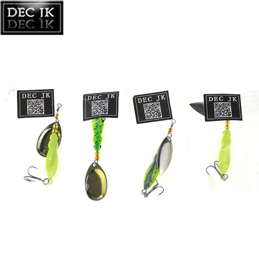 4PCS Metal Sea Fishing Lure Spinners Pike Spoon Artificial Baits Peche Fake Spinnerbait Tackle Trout Hard Bait Kit Hooks China (10)