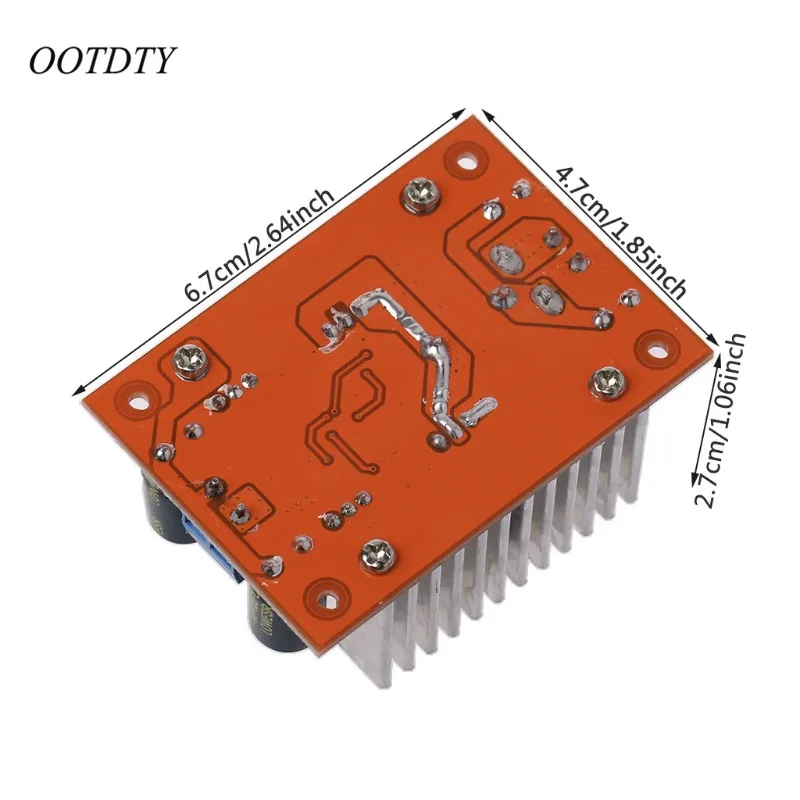 400W DC-DC повышающий преобразователь постоянного тока в переменный ток Питание Модуль светодиодный драйвер Step up Напряжение модуль