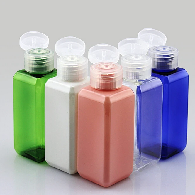 シャンプー用petプラスチックボトル,トラベルサイズ,エッセンシャルオイル用容器,20個x 50ml|cosmetic  container|shampoo traveltravel size - AliExpress