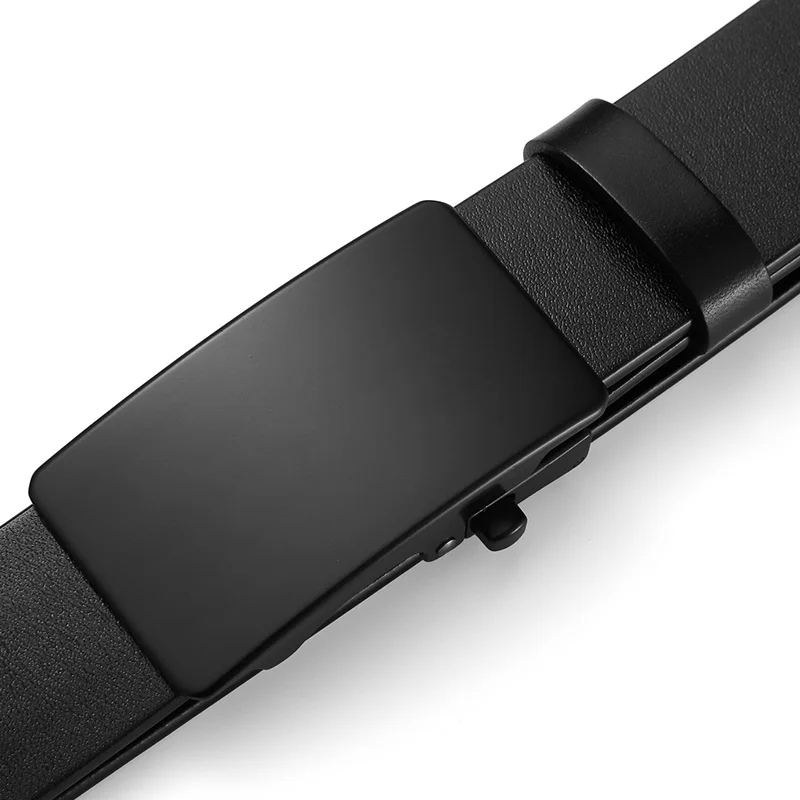 Cena BIGDEAL mężczyzn pasa krowy skórzane pasy luksusowe mężczyźni automatyczne klamry pasek z prawdziwej skóry pas pasy dla mężczyzn 3.5 cm