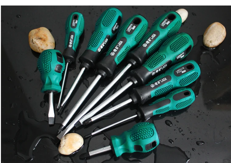 Superior quality HCR 52 screwdriver set 9 in 1 set Slotted+Phillips