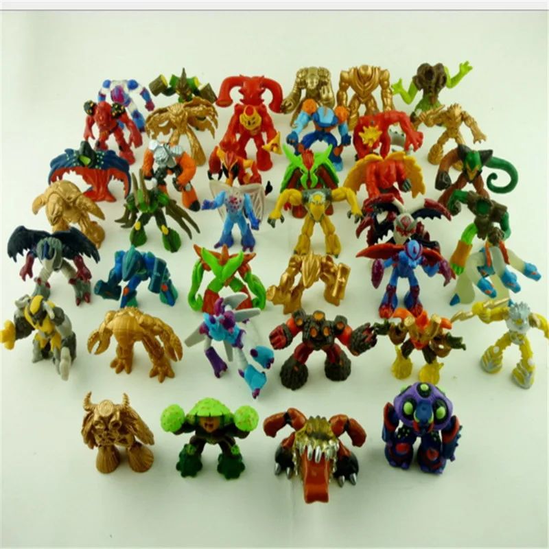 

3pcs/set 4 cm Mini Robot  Figures Cute Monster Mini Figures Toys Random Brinquedos Collection Anime Kids Gifts Toys #F Gaudi