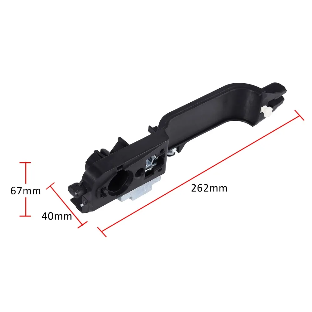 AUTOUTLET For Ford 08-11 Focus Front Left Driver Door Handle Reinforcement Base Exterior 8S4Z5426685B