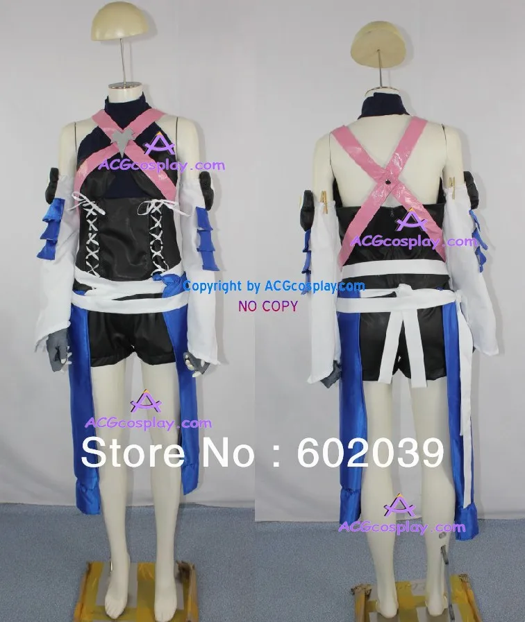 Aqua Косплей Костюм Kingdom Hearts рождение по сне включает аксессуар|kingdom hearts aqua cosplay|kingdom