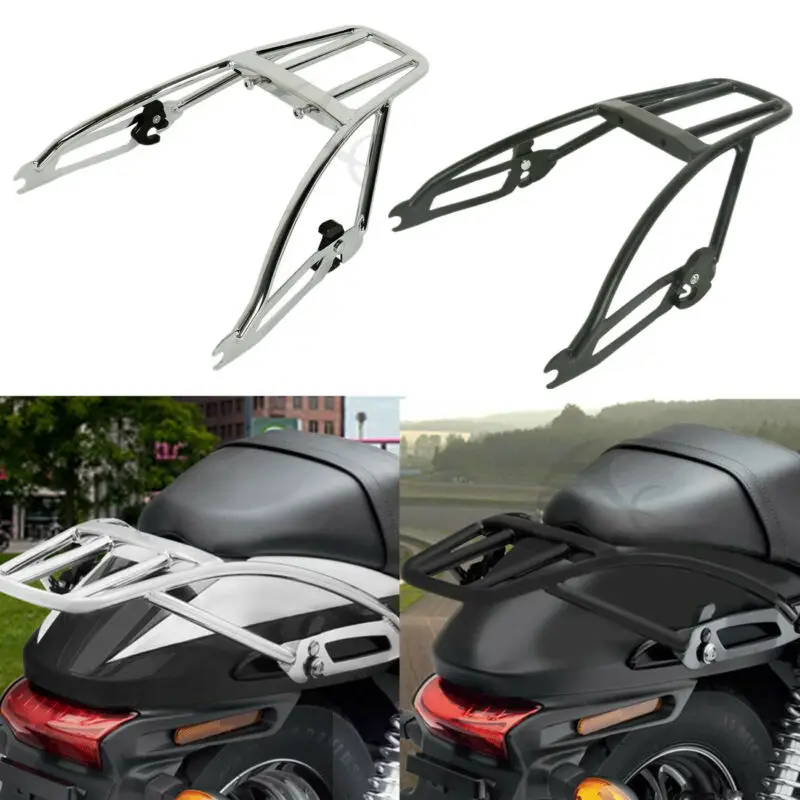 

Motorcycle Detachable 2-Up Luggage Rack for Harley Street 500 750 XG500 XG750 2015-2019 18