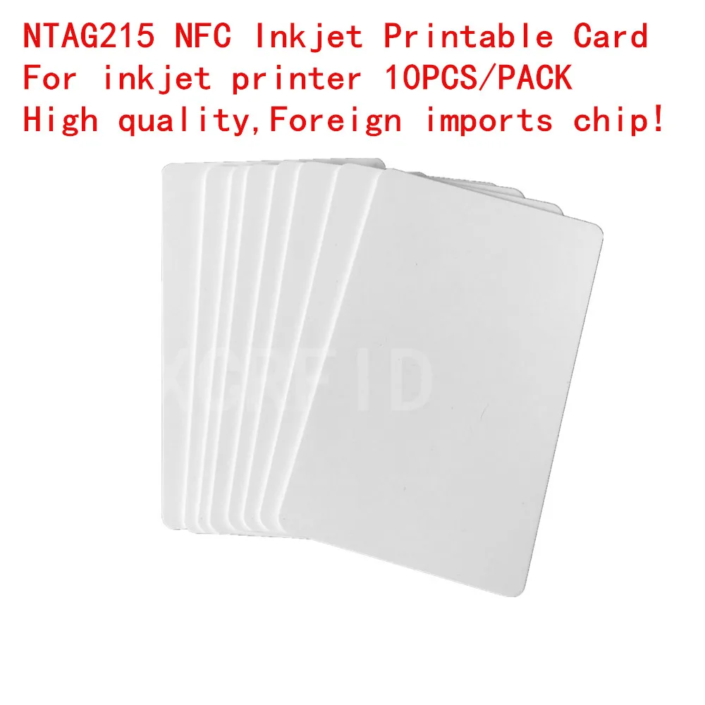 SKAYIN 12PCS NTAG215 NFC Tags NXP Chip Blank PVC ISO NTAG 215 NFC Cards 504 Bytes Memory 100% Compatible with TagMo and Amiibo 