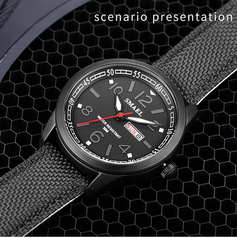 Новые SMAEL Мужские часы военные сплав большой циферблат спортивные часы водонепроницаемые мужские наручные часы лучший бренд 1317 цифровые часы браслет