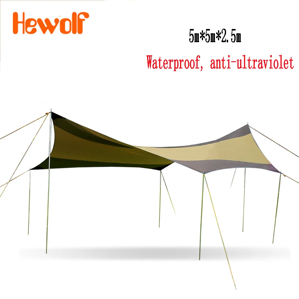 Hewolf 5 м * в сверхвысоком разрешении на открытом воздухе тентовые палатки анти
