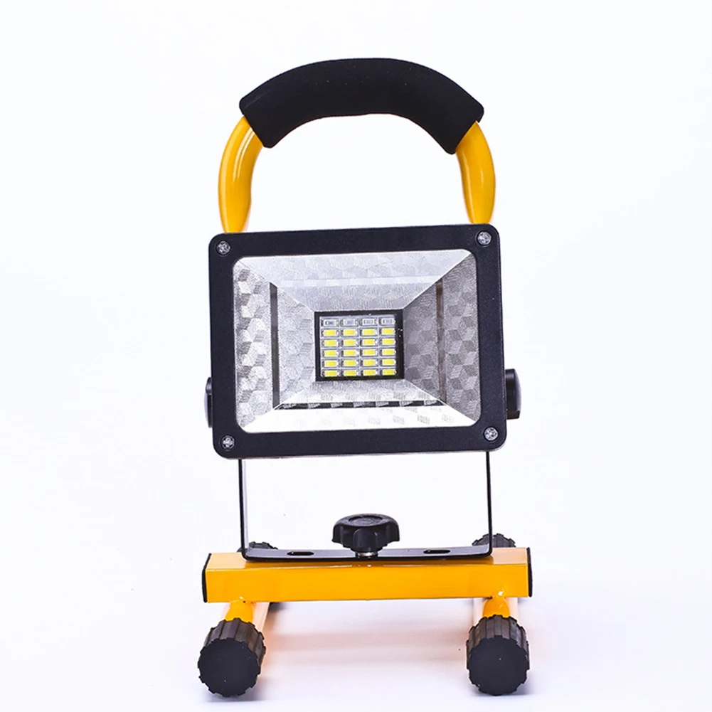 

Lawn light LED flood light Strong light searchlight Construction site move Miner's lamp Red and blue flash Warning Light