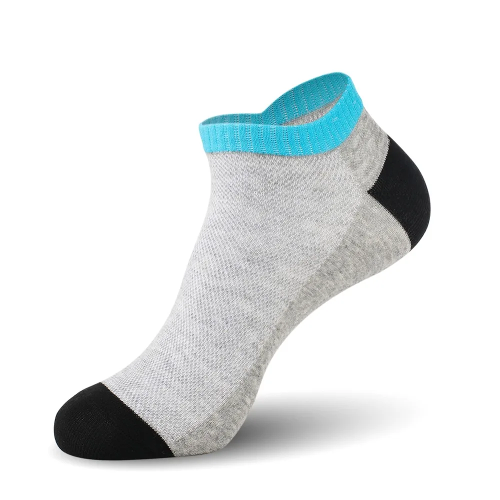 Langsha мужские носки без шоу мужские хлопковые носки тапочки цветные Брендовые мужские носки 6 пар/партия(европейский размер 42-46)(американский Размер 8,5-12,0