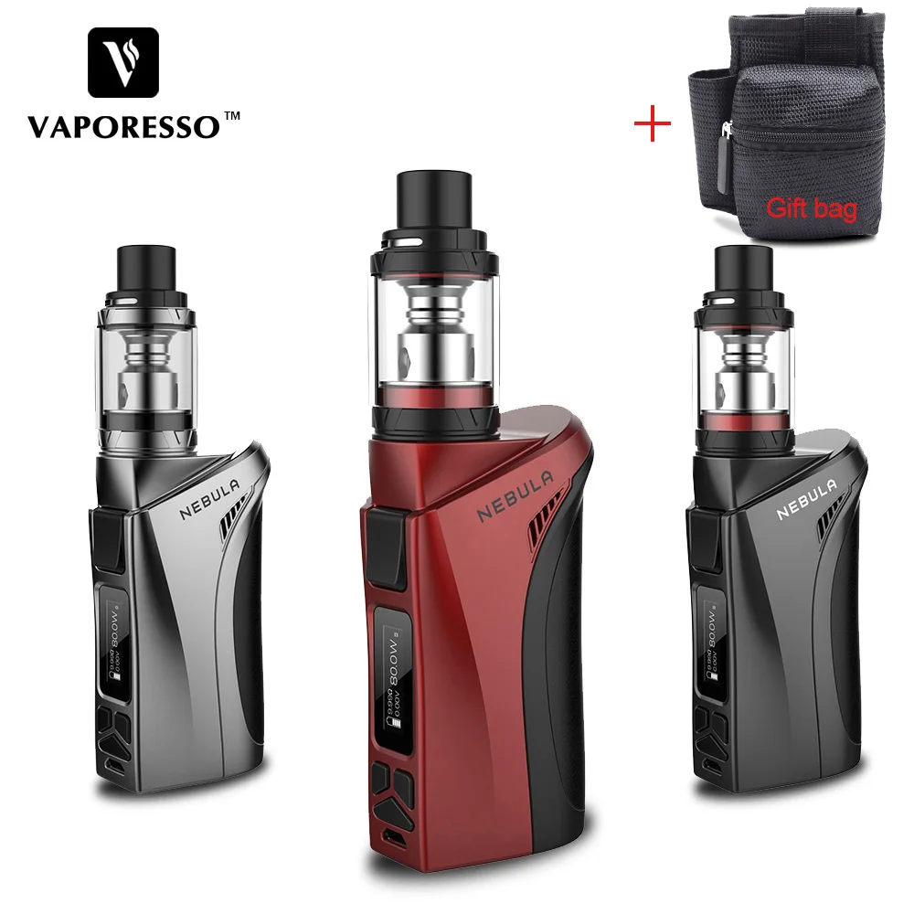 

Original 100W Vaporesso Nebula TC Kit with Nebula Box Mod 4ml Veco Plus Tank Atomizer VAPORESSO Electronic Cigarette Vape Kit