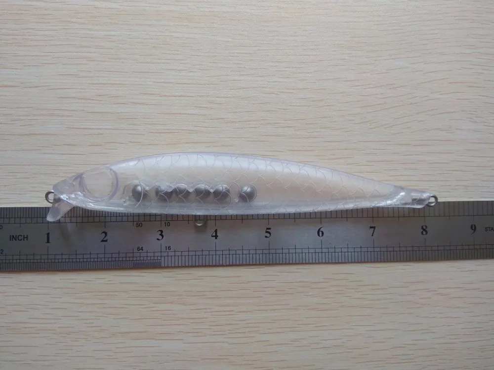 5pcs Unpainted Crankbait Fishing Lure Body 6 1//3 Inch 1 1//3 OZ Blank lures 279#