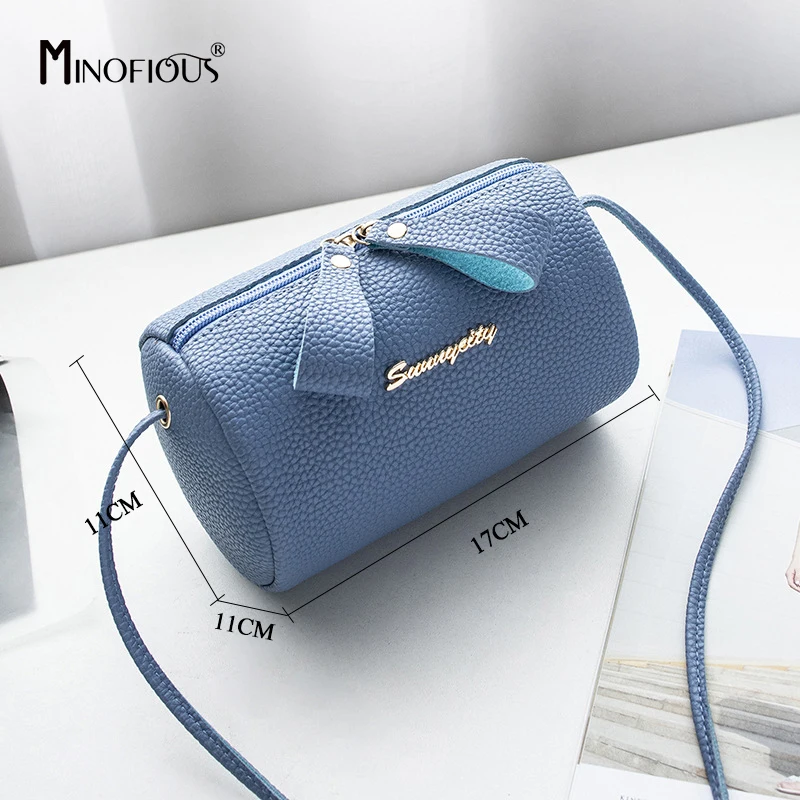 MINOFIOUS Fashion Casual Phone Coin Shoulder Bag Small Women PU Leather Messenger Bags Solid Clutch Zipper Crossbody Mini Bag MINOFIOUS Fashion Casual Phone Coin Shoulder Bag Small Women PU Leather Messenger Bags Solid Clutch Zipper Crossbody Mini Bag