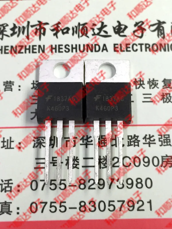 50 ШТ. ISL9K460P3 K460P3 TO-220 600V4A |