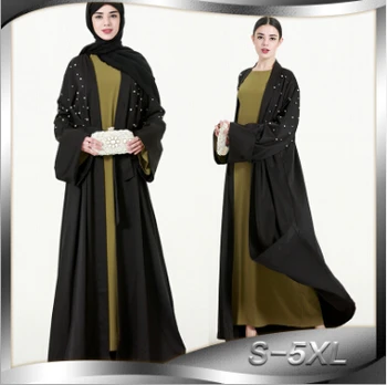 

Fashion cardigan and burqa dubai Muslim dress is a hot seller for women's wear in Europe and America in 2019