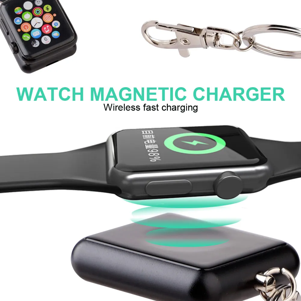 Магнитное Беспроводное зарядное устройство для Apple Watch Series 4 3 2 1