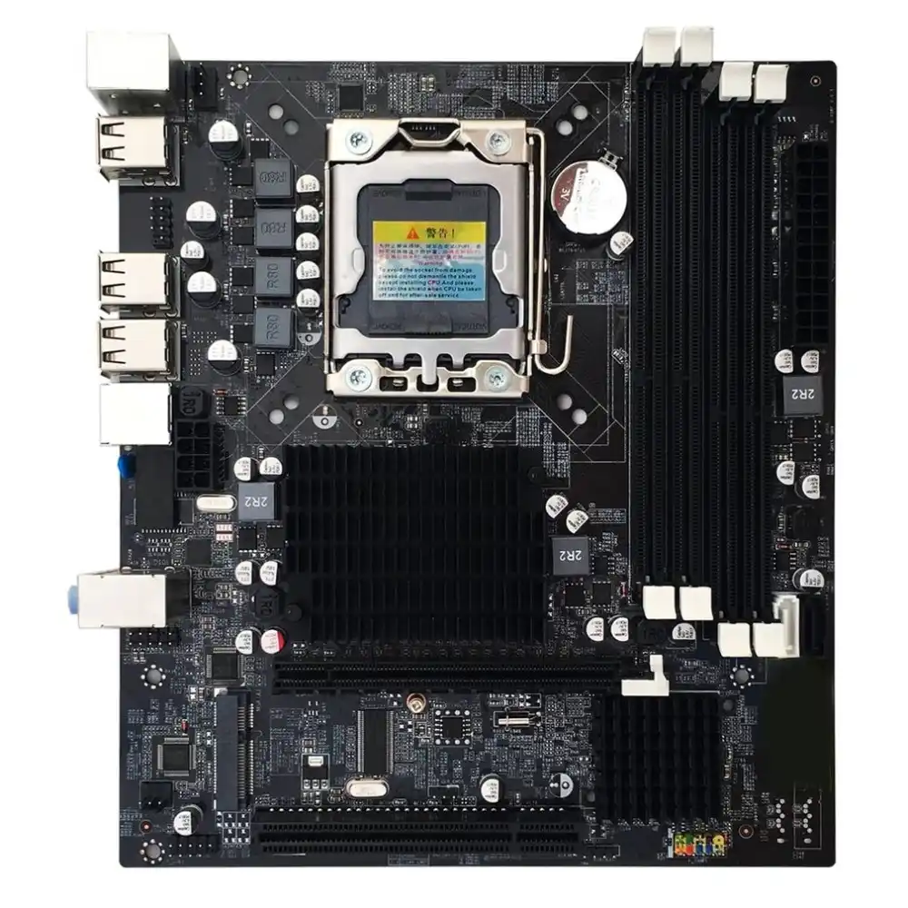 X58 LGA 1366 DDR3 32 г настольных ПК Материнские платы компьютерных плат подходит для сервера ECC