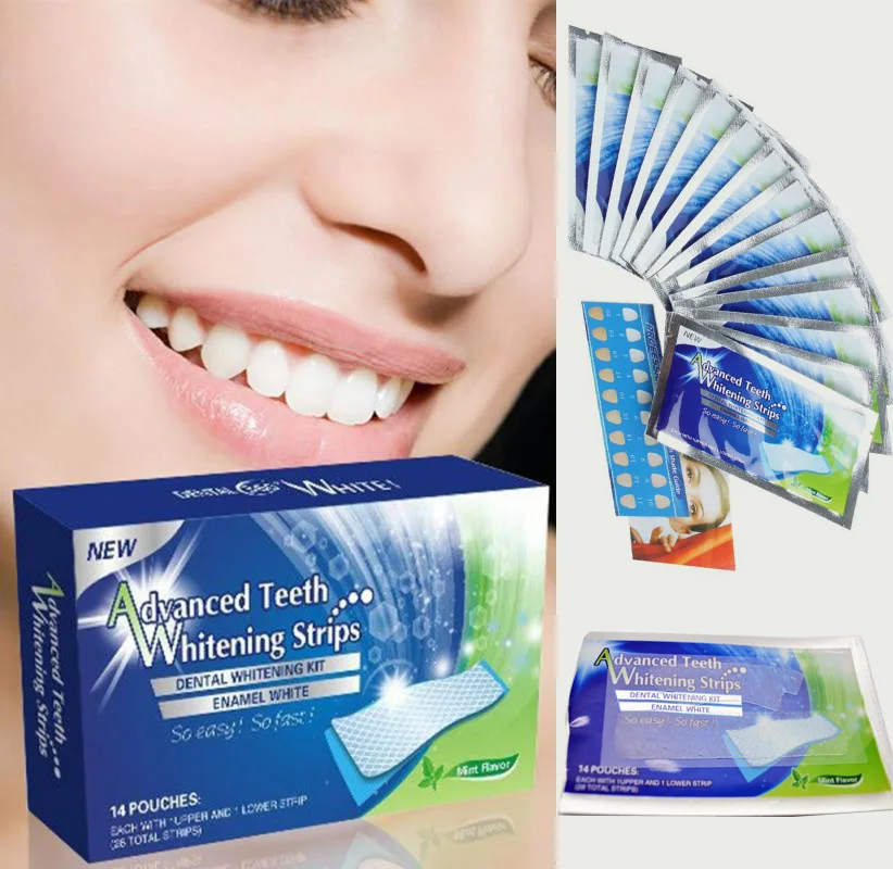 Free Shipping 28pcs/pack Professional Dental Teeth Whitening Strip