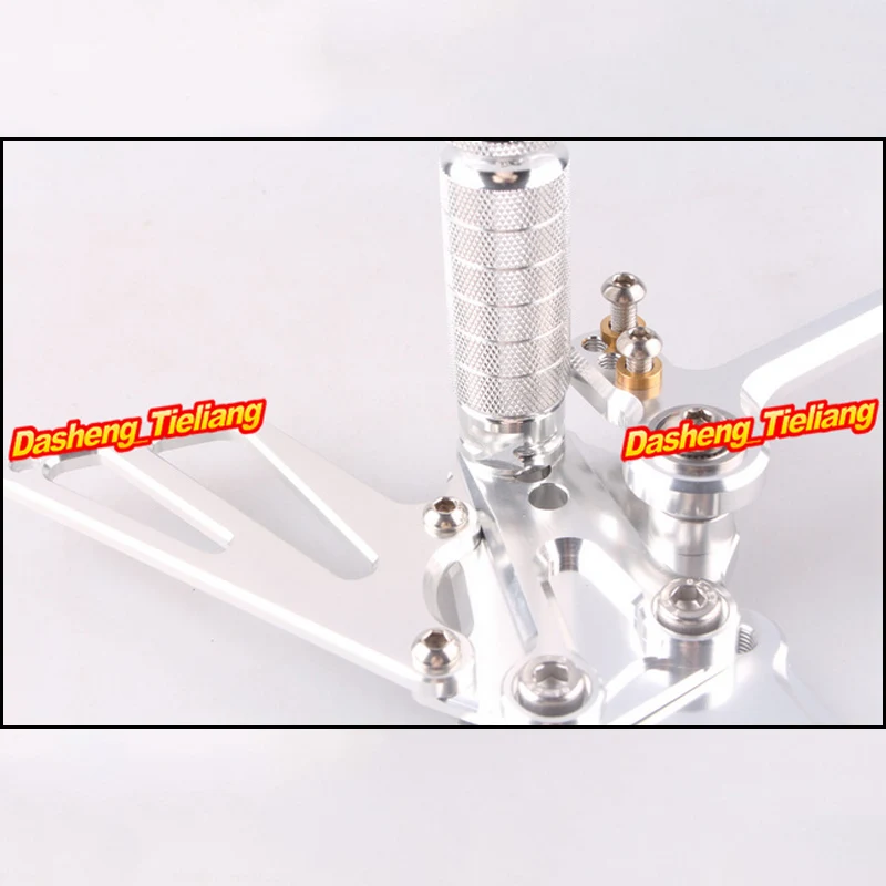 Motorcycle Adjustable Foot Pegs Rear Set Foot Rests Replacement Parts For Kawasaki Ninja ZX10R 2011-2012 High Quality