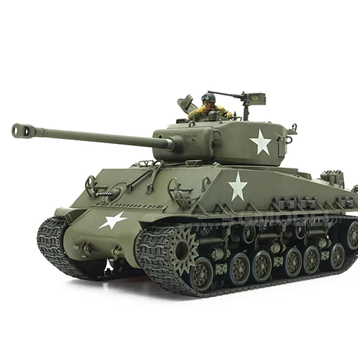 Тамия 1:35 масштабная модель танка США Шерман M4A3E8 модель танка строительный комплект Военный танк Коллекция DIY 35346