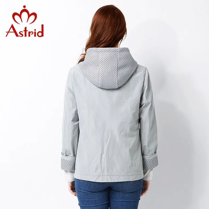 Tranchée Printemps Manteau Nouveau white 2518 Mode Taille Femme Femelle Femmes Gray 2019 vent Solide Comme Grande Pour Trench Coupe coat Astrid YpRvW1nY