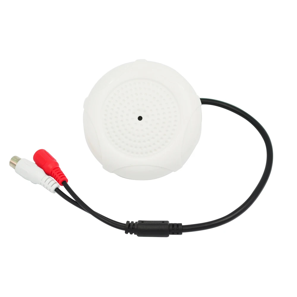 

HD Digital Audio Pickup CCTV Microphone For AHD TVI IP Camera DVR Security Video System Kit